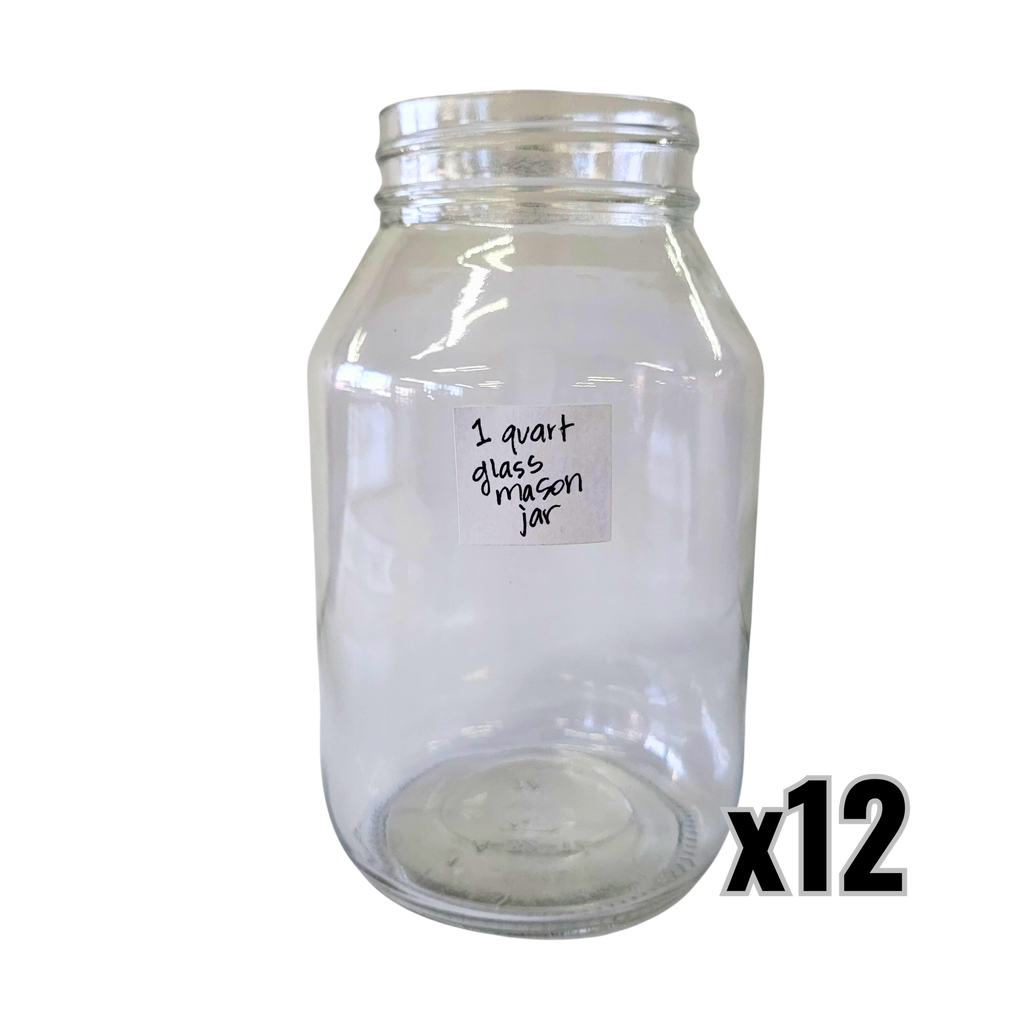 Quart Glass Mason Jar - 32 oz