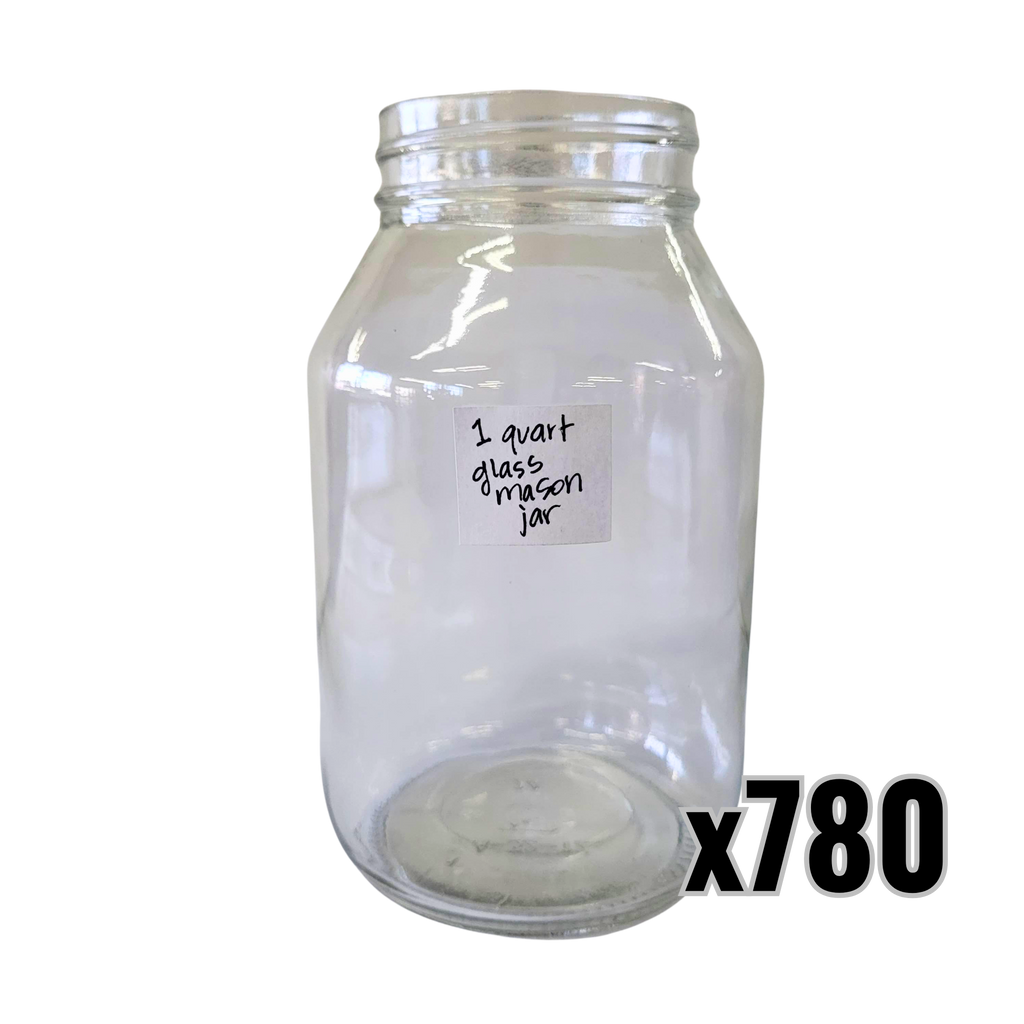 Quart Glass Mason Jar - 32 oz