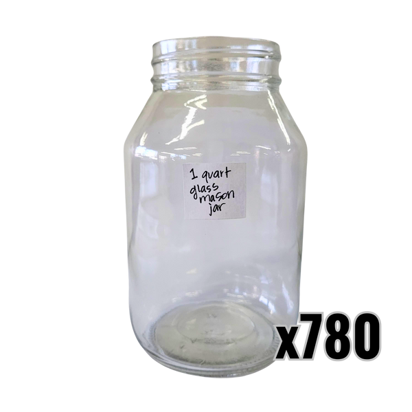 Quart Glass Mason Jar - 32 oz