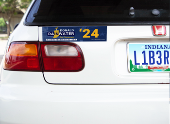 Donald Rainwater For Governor Car Magnet 3