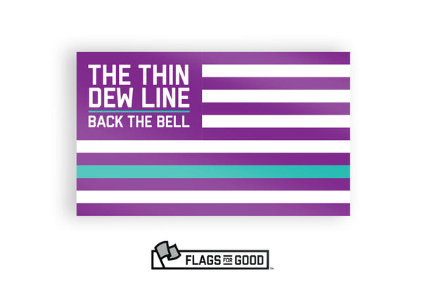 Thin Dew Line (Baja Blast) Sticker