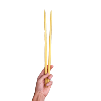 Thin Taper Beeswax Candles