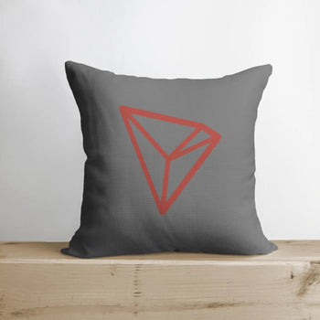 Tron Pillow | Double Sided | Tron Merch | Crypto Plush | Pillow Defi | Thow Pillows | Down Pillows | Crypto Pillows | Handmade in USA by UniikPillows - Proud Libertarian - UniikPillows