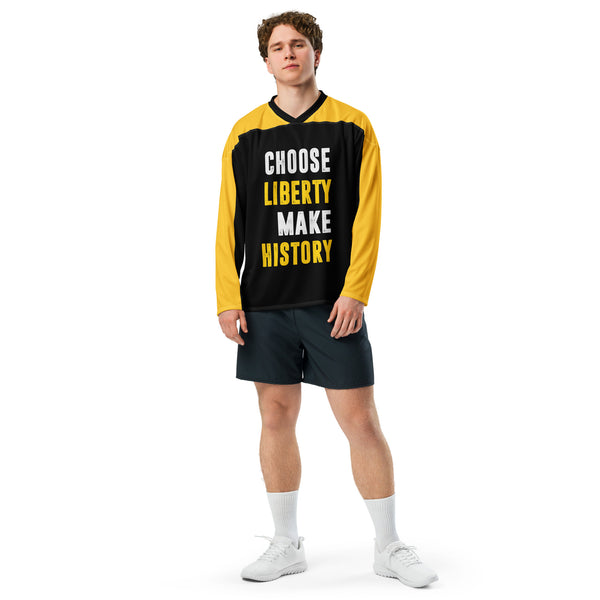 Choose Liberty Make History fan jersey