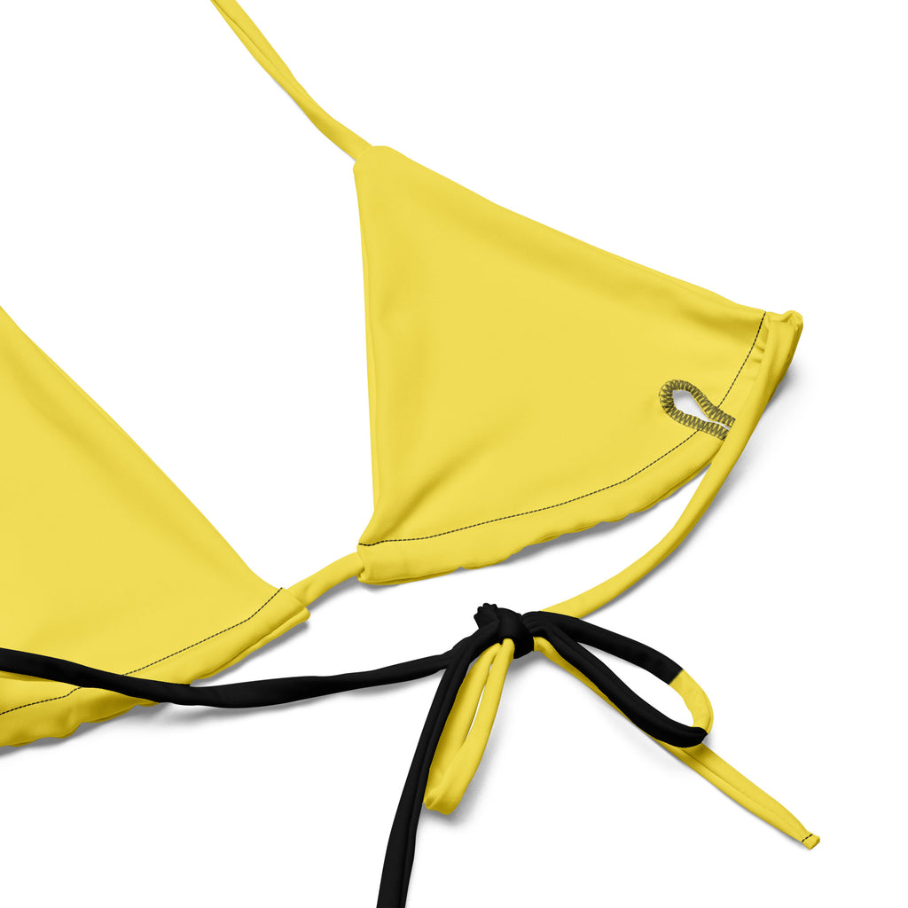 Ancap All-over print recycled string bikini