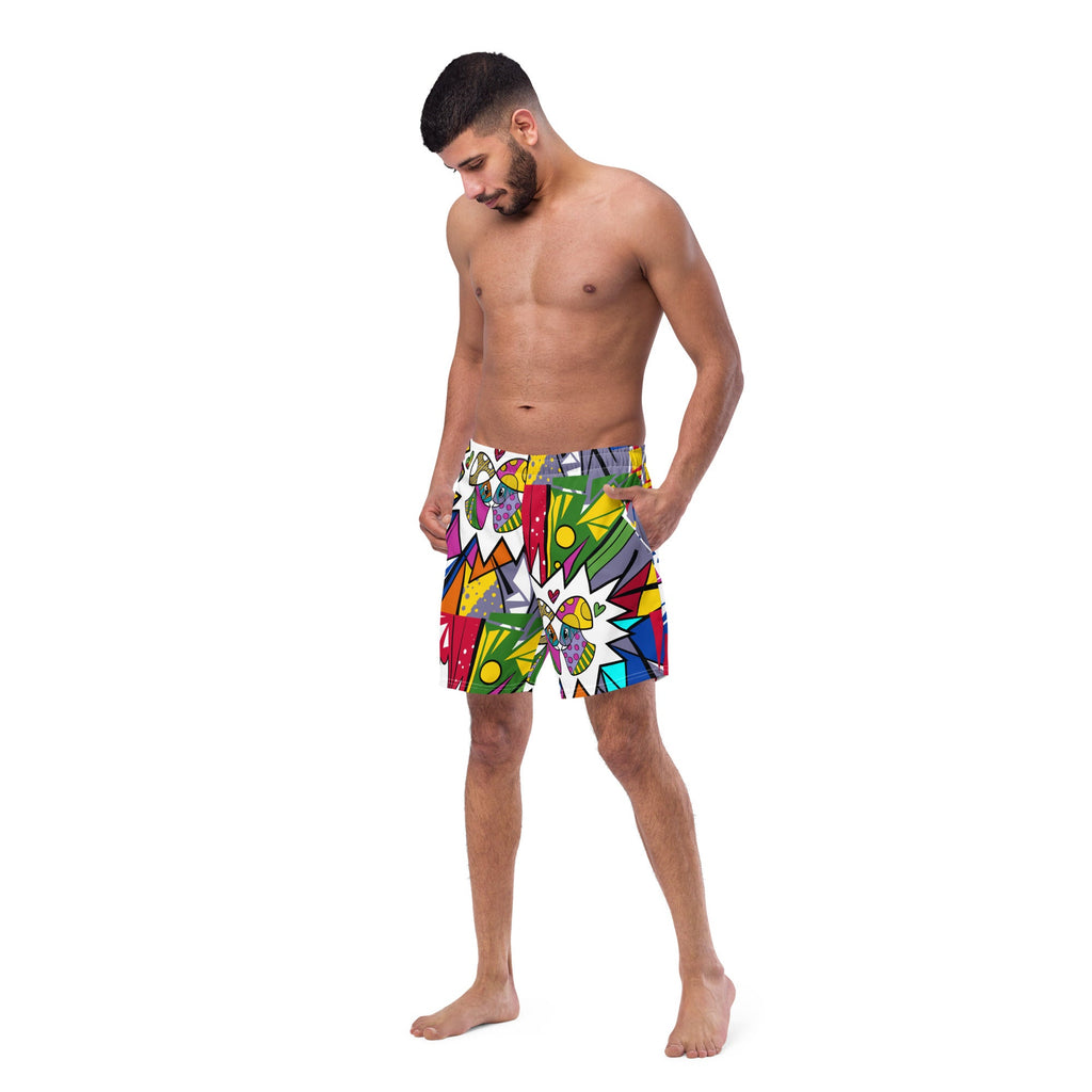 Mushmore Recycled Swim Trunks