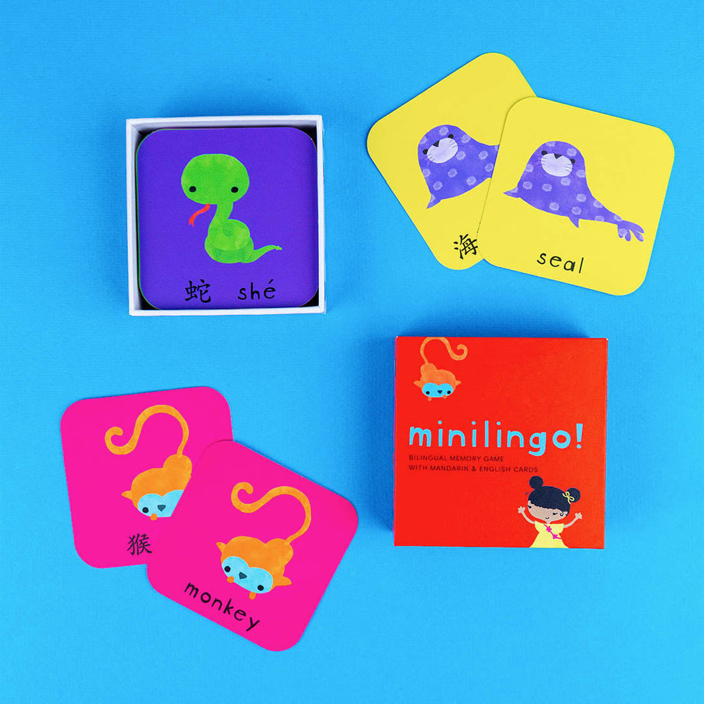 Minilingo, English/Mandarin Flashcards by Worldwide Buddies