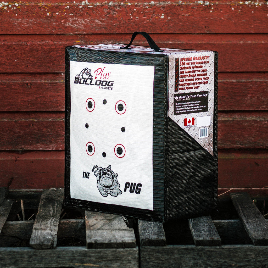 Bulldog Doghouse Pug Archery Target by Bulldog Archery Targets