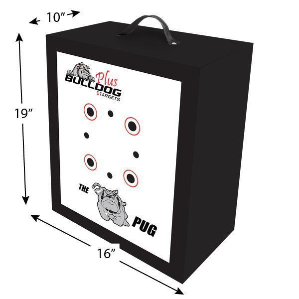 Bulldog Doghouse Pug Archery Target by Bulldog Archery Targets