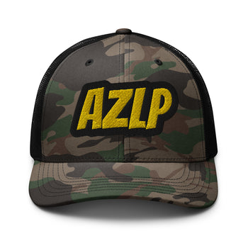 AZLP Camouflage trucker hat - Proud Libertarian - Libertarian Party of Arizona