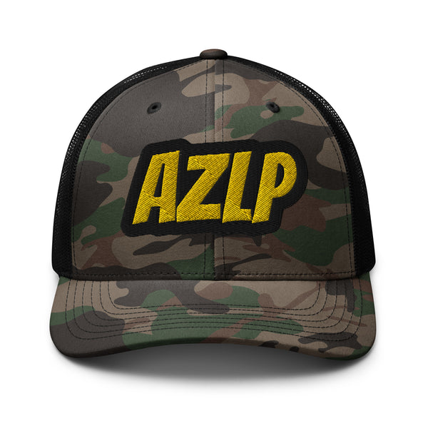 AZLP Camouflage trucker hat