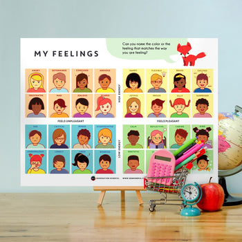 My Feelings Poster by Generation Mindful