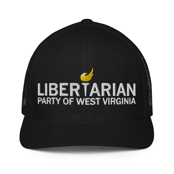 Libertarian Party of West Virginia Closed-back trucker cap