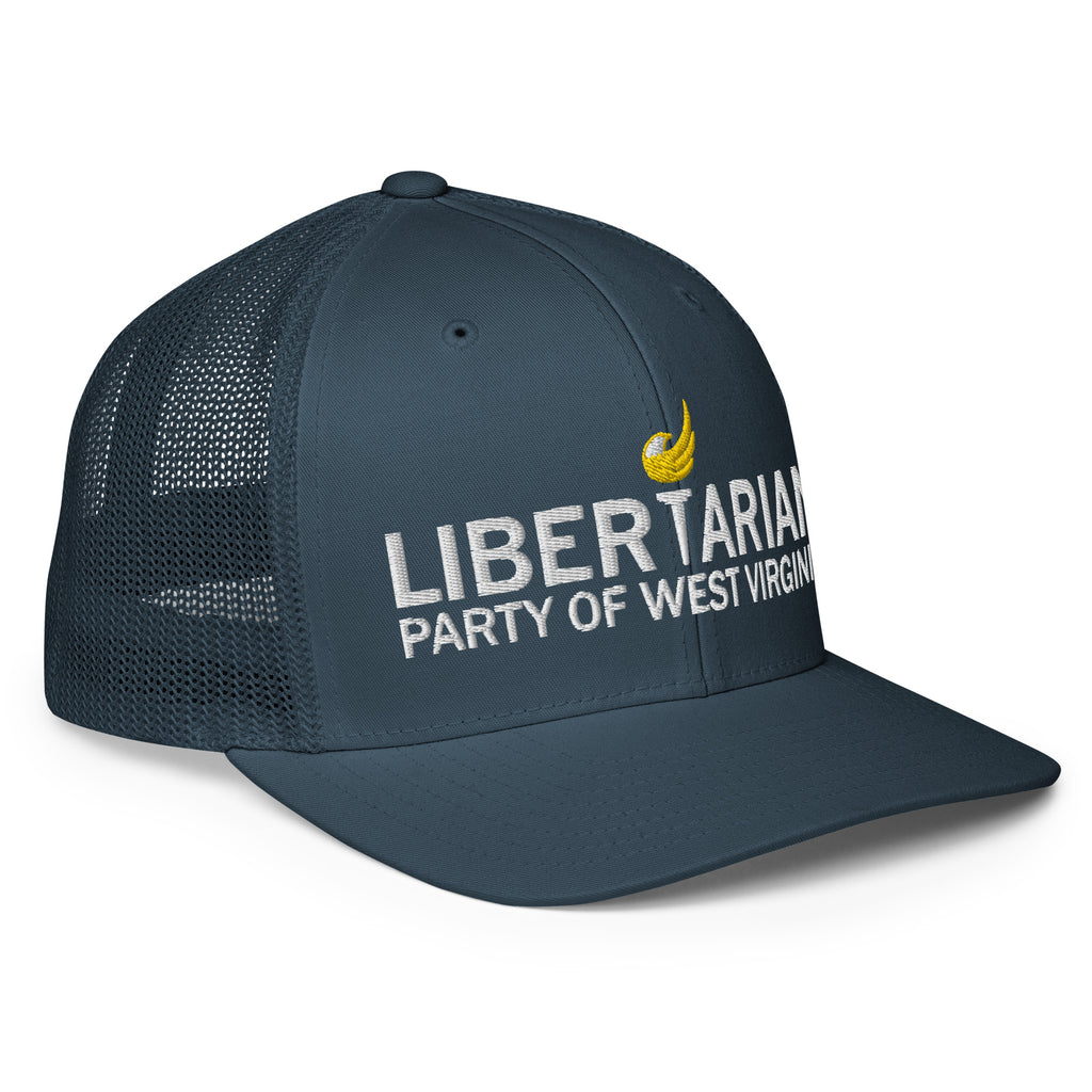 Libertarian Party of West Virginia Closed-back trucker cap