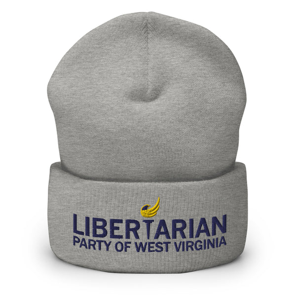 Libertarian Party of West Virginia Cuffed Beanie