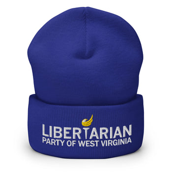 Libertarian Party of West Virginia Cuffed Beanie