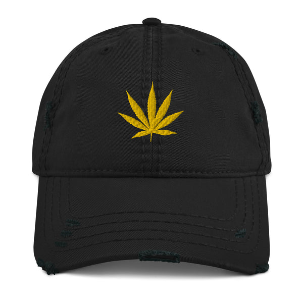 Legalize It Cannabis Distressed Dad Hat