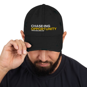 Chase-ing Opportunity Distressed Dad Hat