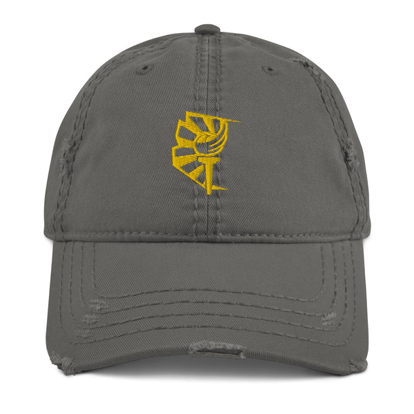 Arizona Libertarian Party logo Distressed Dad Hat - Proud Libertarian - Libertarian Party of Arizona