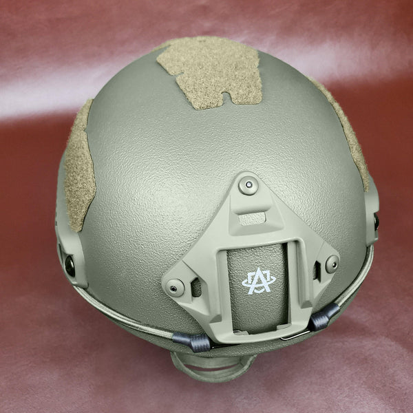 FAST High-Cut Ballistic Helmet | NIJ Level IIIA+ | Tan, Black, Green