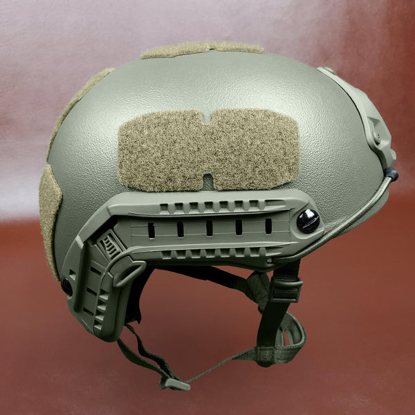 FAST High-Cut Ballistic Helmet | NIJ Level IIIA+ | Tan, Black, Green