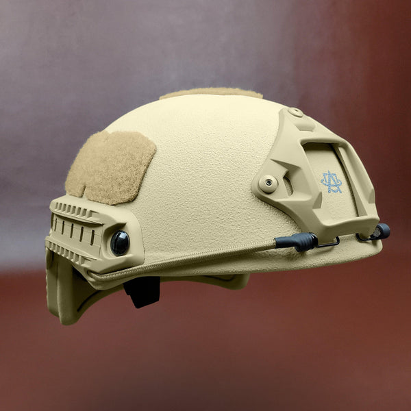 FAST High-Cut Ballistic Helmet | NIJ Level IIIA+ | Tan, Black, Green