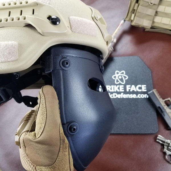 Half Face Bulletproof Mask for Helmets | NIJ Level IIIA+