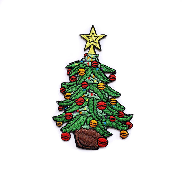 Cannabis Christmas Tree Patch by Kolorspun