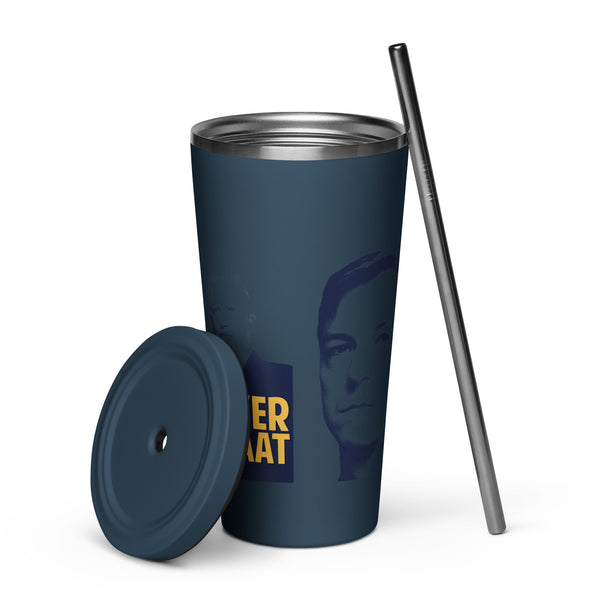 Chase Oliver and Mike Ter Maat 2024 Insulated tumbler with a straw