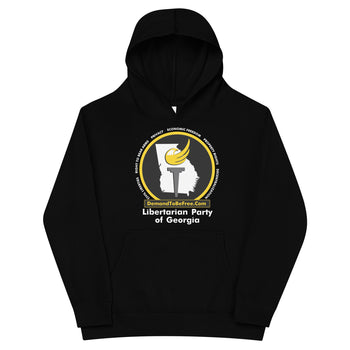 Libertarian Party of Georgia Kids fleece hoodie