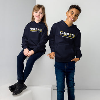Fight for Freedom Libertarian Party of Georgia Kids fleece hoodie