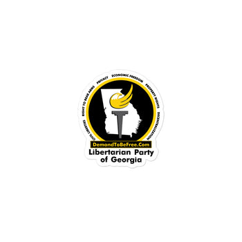 Libertarian Party of Georgia Bubble-free stickers