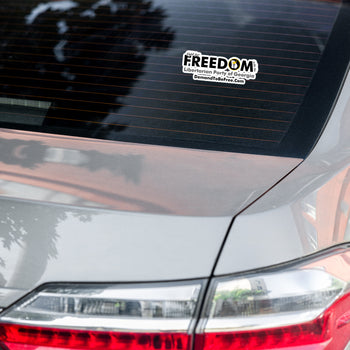 Fight for Freedom Libertarian Party of Georgia Bubble-free stickers