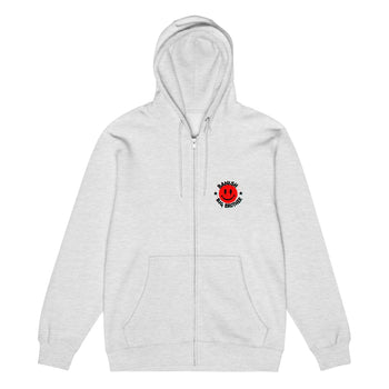 Sweet Smiley Zip-Up Hoodie (Light)