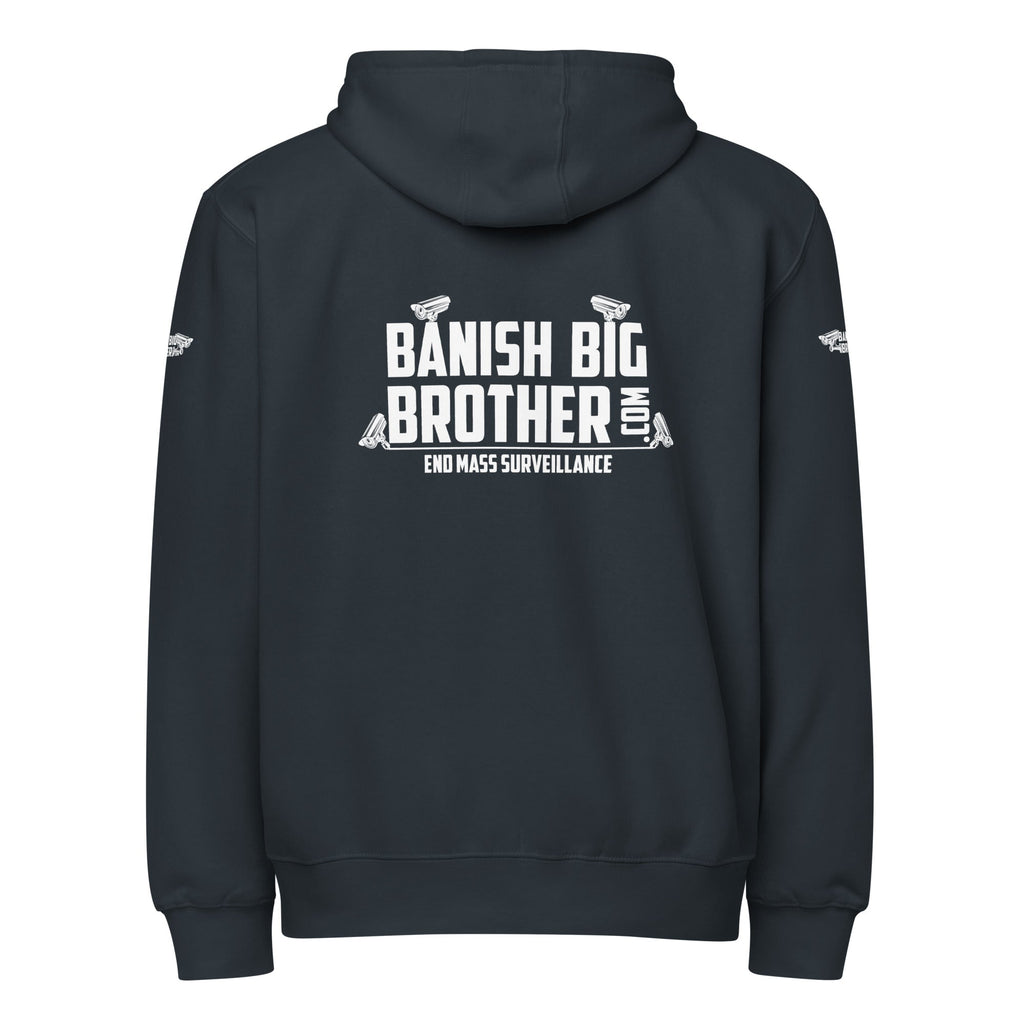 Banish Big Brother Deluxe Zip-Up Hoodie (Dark)