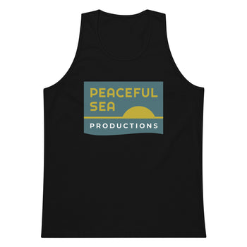 Peaceful Sea Men's Tank Top