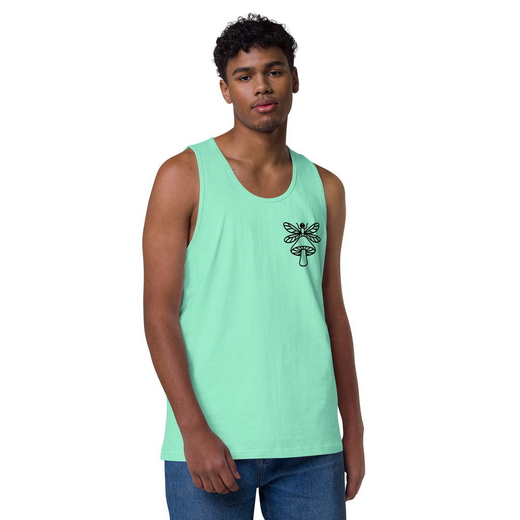 Mushmore Dragonfly Men’s premium tank top