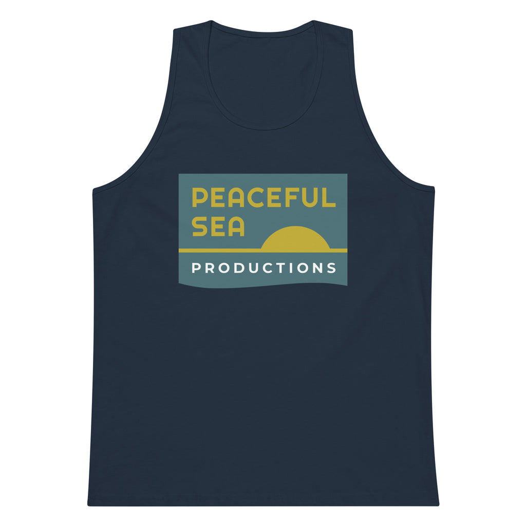 Peaceful Sea Men's Tank Top