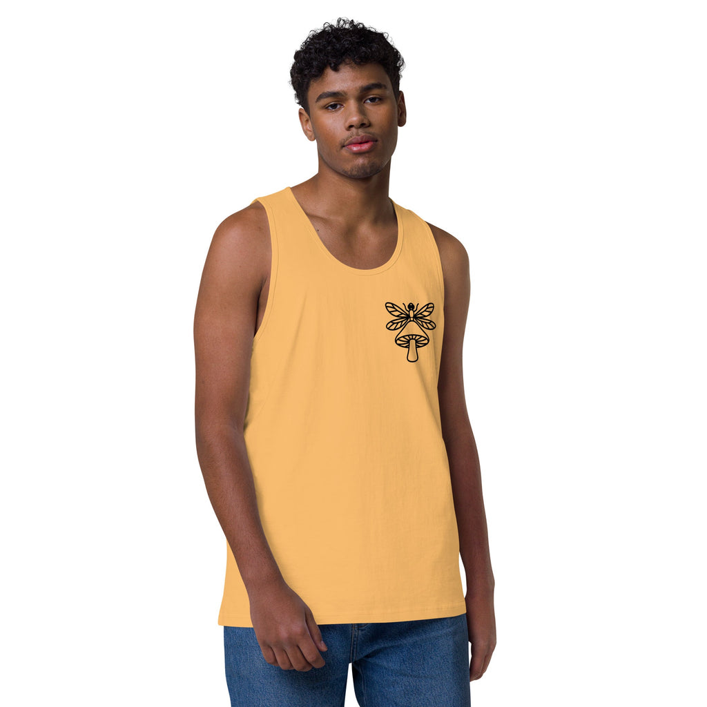 Mushmore Dragonfly Men’s premium tank top