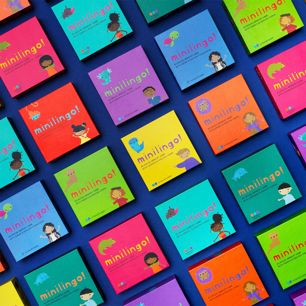 Minilingo, English/French Flashcards by Worldwide Buddies