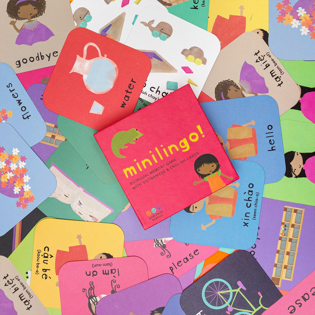 Minilingo, English/Vietnamese Flashcards by Worldwide Buddies