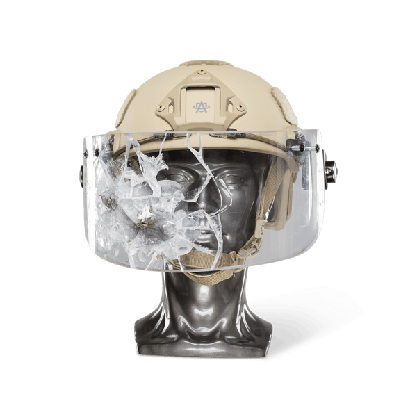 Texas IIIA+ Ballistic Face Shield | Fits All Helmets with ARC