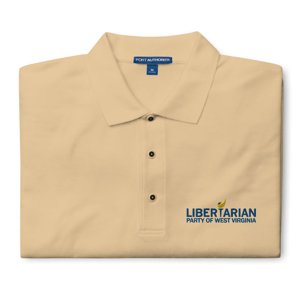 Libertarian Party of West Virginia Men's Premium Polo