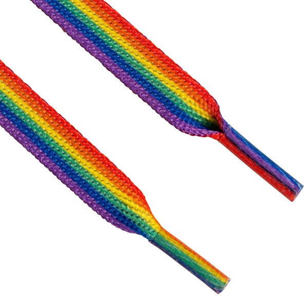 Rainbow Gay Pride Shoe Laces by Fundraising For A Cause