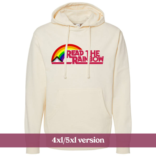 Read the Rainbow Pullover Fleece by Kind Cotton