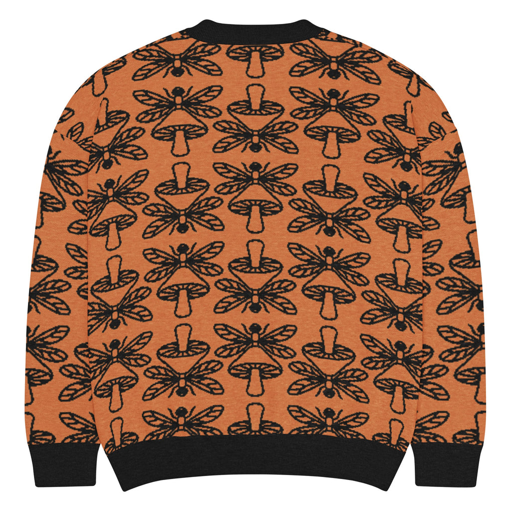 Mushmore Dragonfly Relaxed fit knitted crew neck sweater