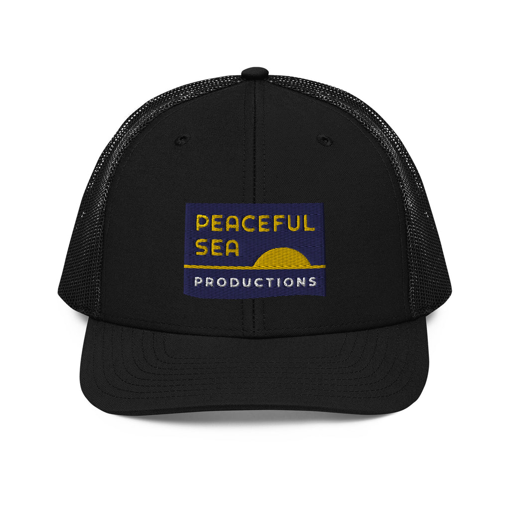 Peaceful Sea Snapback Trucker Cap