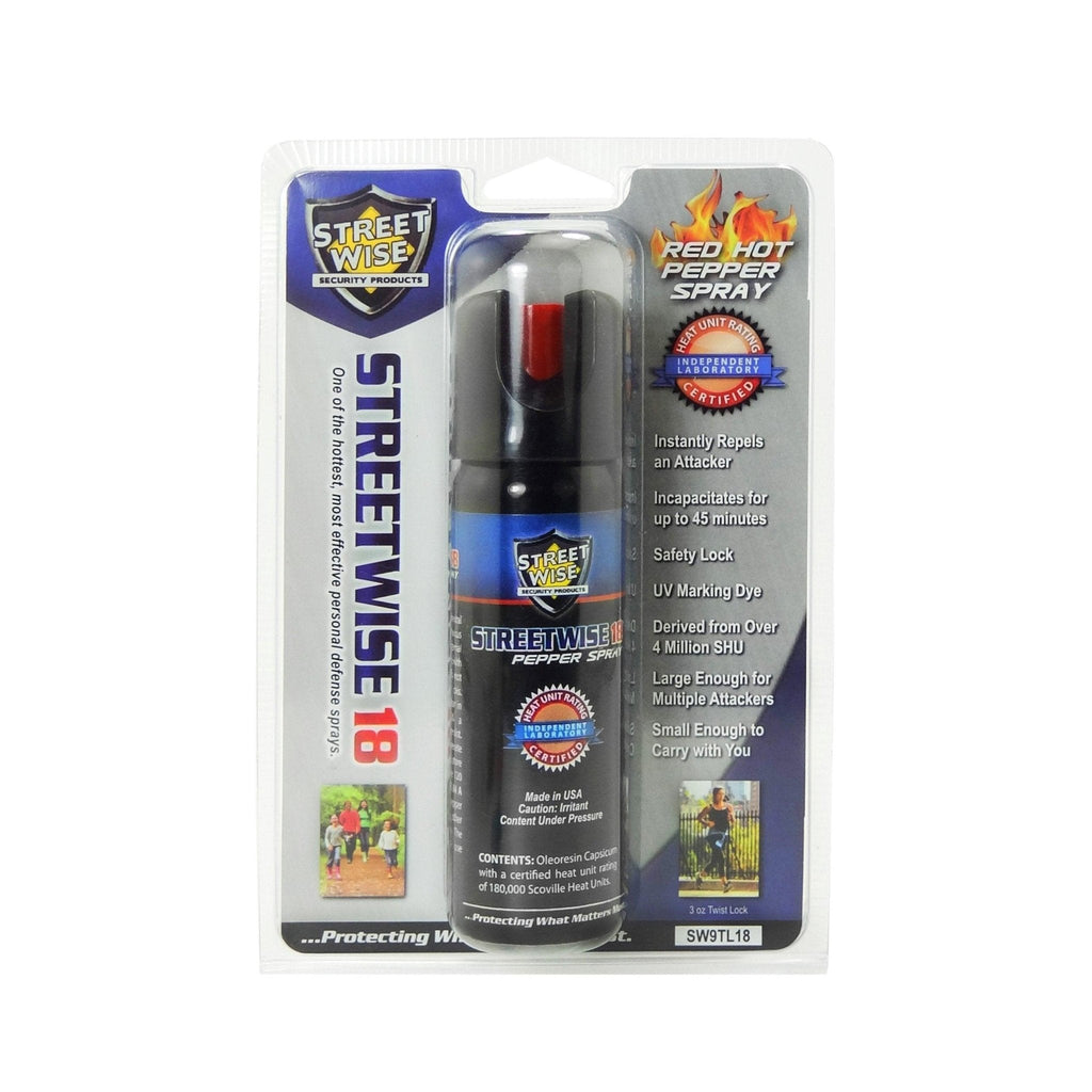 Streetwise 18 Pepper Spray Twist Lock