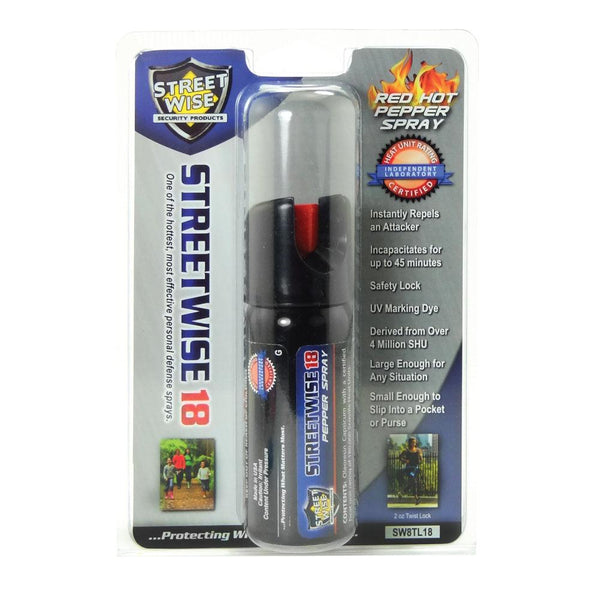 Streetwise 18 Pepper Spray Twist Lock