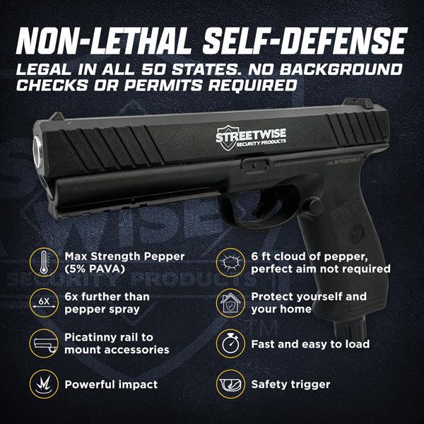 Streetwise The Heat Pepper Launcher Complete Kit